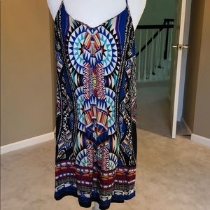 Renee C Tank Dress T Back v neck size large